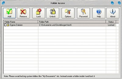 folder access