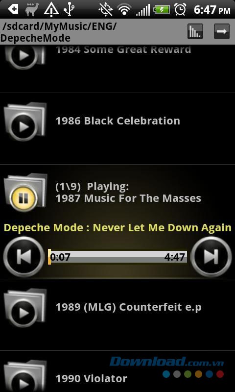 Folder Player for Android