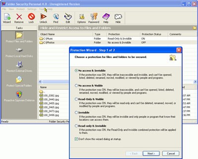 Folder Security Personal