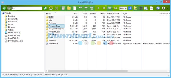 Folder Size Explorer