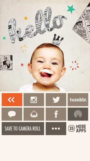 Chia sẻ tác phẩm hoặc lưu về máy