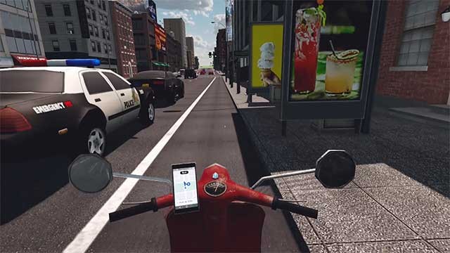 Food Delivery Simulator là game mô phỏng giao đồ ăn chân thực