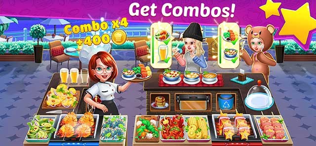 Phục vụ đồ ăn cho thực khách và kiếm tiền