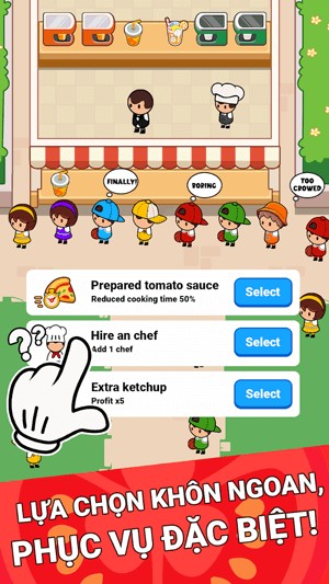 Lựa chọn khôn ngoan phục vụ đặc biệt