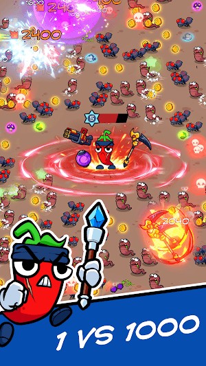 Food Land Survival đưa bạn vào chiến trường chiến đấu hỗn loạn giữa thực phẩm và zombie