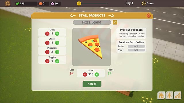 Sắp xếp các gian hàng đồ ăn, đồ uống và giải trí hợp lý trong công viên ẩm thực