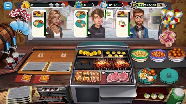Food Truck Chef là game nấu ăn quản lý thời gian