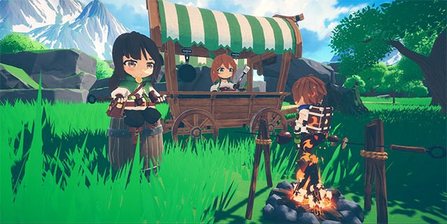 Cùng Lanya chiến đấu để giành lại quyền tự do nấu nướng trong game ARPG Food Wagon