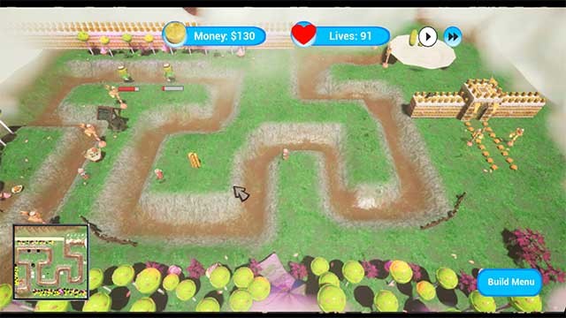 Food War TD là game thủ thành lấy chủ đề đồ ăn cực dễ thương