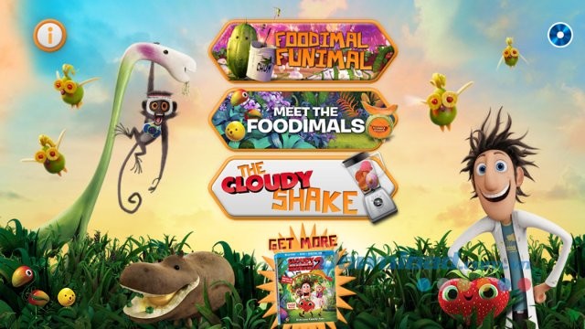 Giao diện Foodimal Funimal cho Android