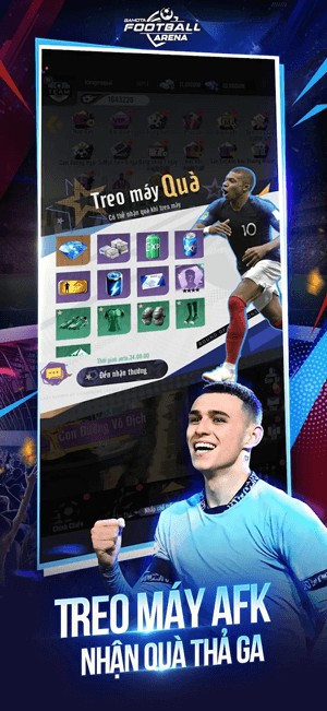 Treo máy AFK nhận quà thả ga