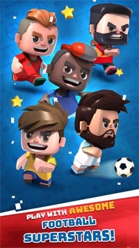 Thi đấu với các siêu sao bóng đá tuyệt vời