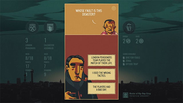 Đưa ra những lựa chọn mang tính quyết định cho tương lai của bản thân và đội bóng