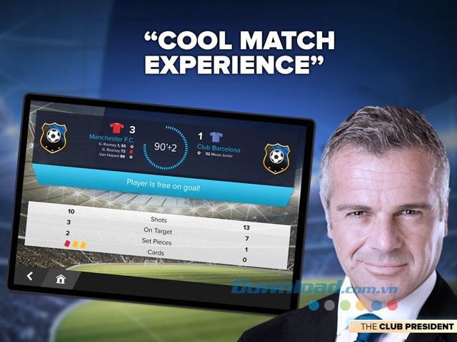 Thử sức ở vai trò là một nhà quản lý bóng đá chuyên nghiệp