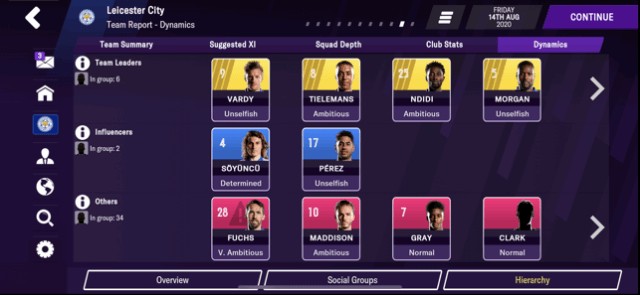 Xây dựng đội hình của bạn