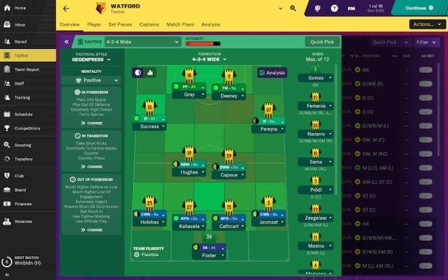 Siêu phẩm game quản lý bóng đá trên di động Football Manager 2019 Touch