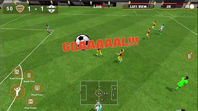 Quản lý và dẫn dắt đội bóng đi tới vinh quang trong game Football Manager Lifestyle 24