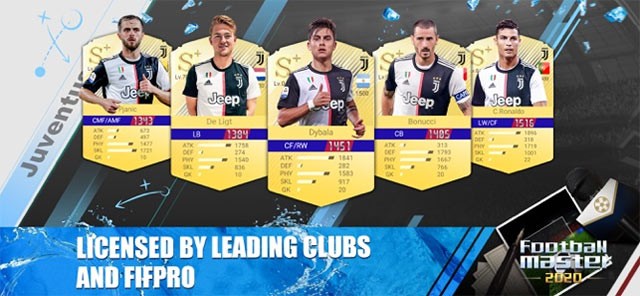 Football Master 2020 là game bóng đá bản quyền chính thức