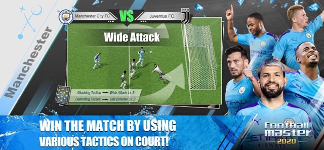 Sử dụng chiến lược linh hoạt trong mỗi giải đấu thuộc Football Master game