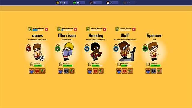 Thuê cầu thủ, huấn luyện và biến họ thành ngôi sao trong Football School