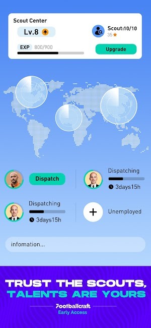 Đưa trinh sát đi tìm kiếm các tài năng bóng đá