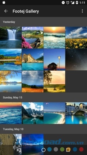 Thư viện ảnh của Footej Camera cho Android