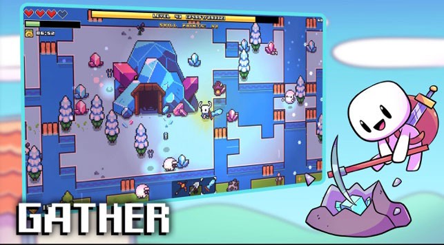 Thu thập tài nguyên để chế tạo mọi thứ