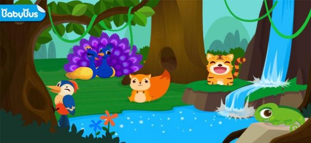Game Forest Friends cho bé tìm hiểu về các loài động vật trong khu rừng cùng gấu trúc