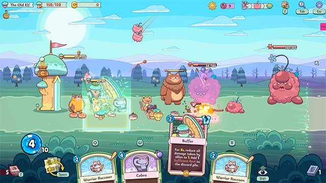 Tập hợp các đồng minh động vật để bảo vệ căn cứ và thanh tẩy khu rừng