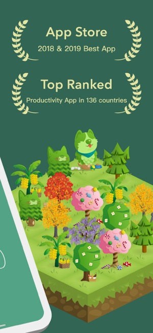 Forest là app sức khỏe với nhiều giải thưởng danh giá