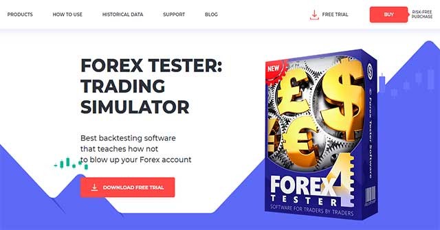 Forex Tester là phần mềm mô phỏng các giao dịch Forex