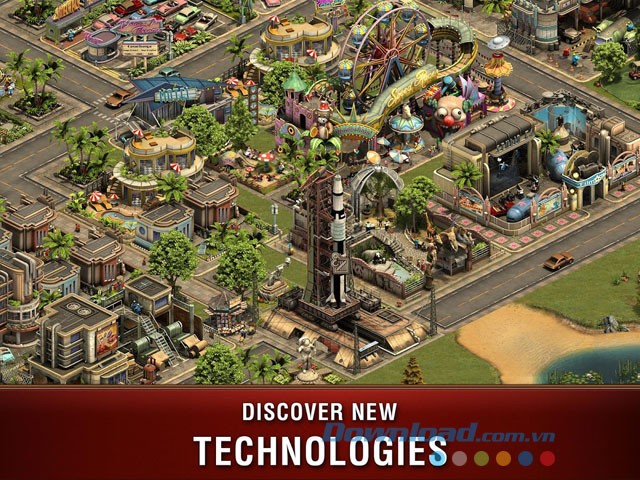 Phát triển công nghệ mới trong Forge of Empires