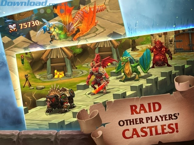 Đột kích vào lâu đài của những người chơi khác