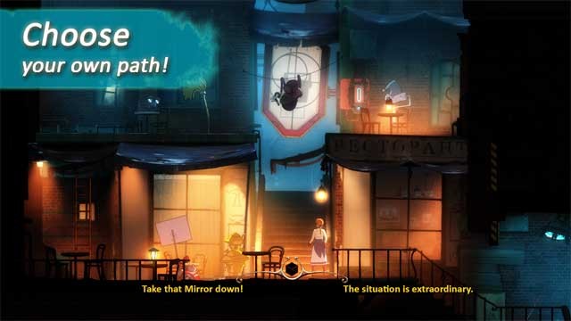 Game cung cấp hệ thống đối thoại phân nhánh có thể dẫn đến nhiều kết thúc khác nhau