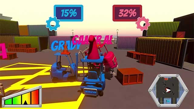 Những chiếc xe nâng kỳ lạ trong game có thể tùy chỉnh