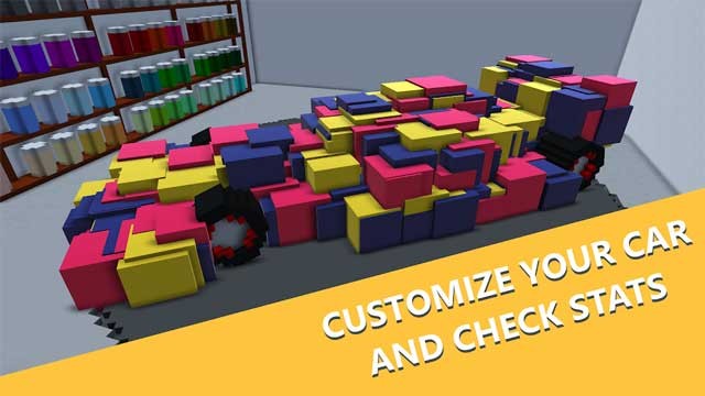 Tùy chỉnh và kiểm tra số liệu của xe đua