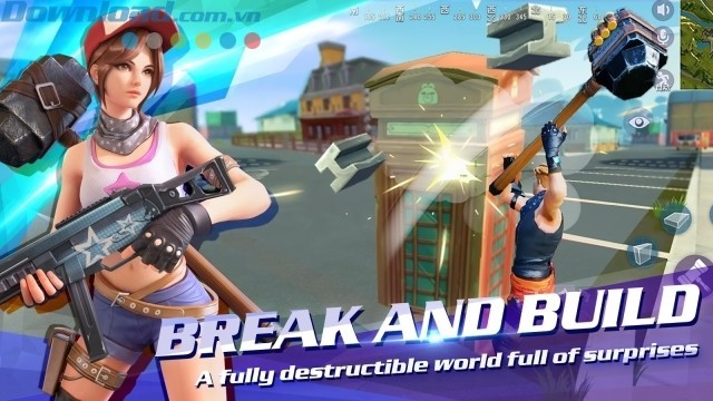 Phá hủy và xây dựng bất cứ thứ gì bạn muốn