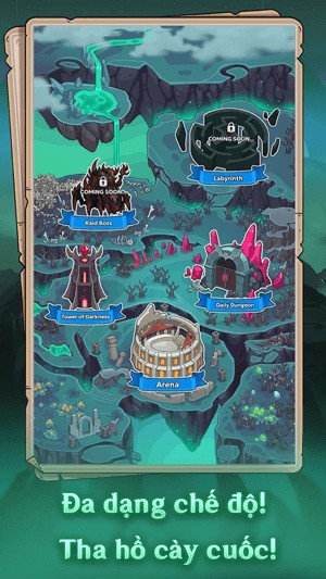 Đa dạng chế độ chơi