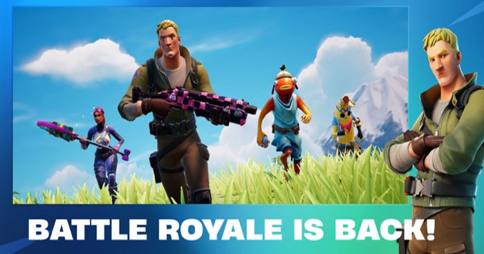 Fortnite - siêu phẩm FPS sinh tồn Battle Royale trở lại