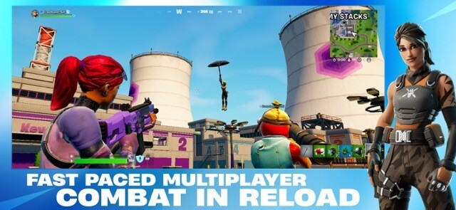 Chiến đấu nhiều người chơi nhịp độ nhanh trong Fortnite
