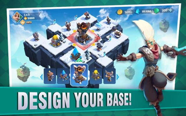 Thiết kế căn cứ của bạn để phục vụ mục đích tấn công hoặc phòng thủ