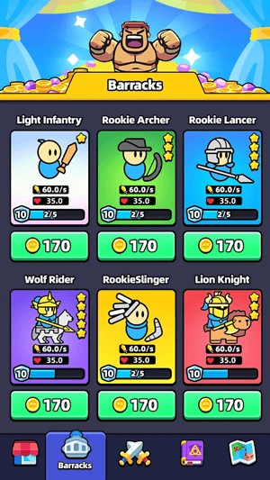 Hệ thống nhân vật đa dạng