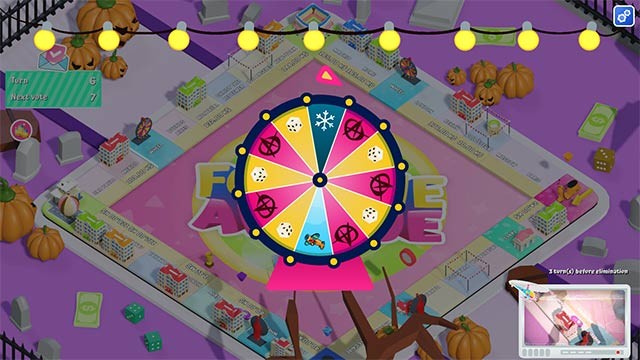 Cơ chế thả xúc xắc và vòng quay may mắn dựa trên vật lý thực kết hợp chống gian lận