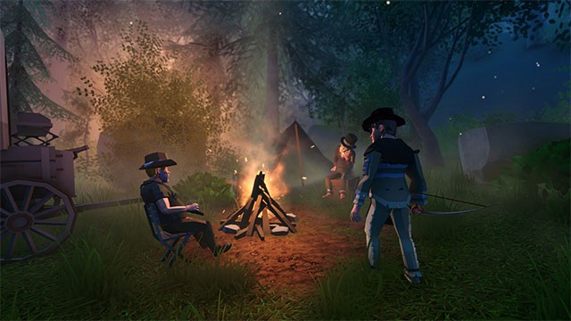 Forty Niner là sự pha trộn giữa phong cách nhập vai với phiêu lưu sinh tồn ở miền Tây hoang dã