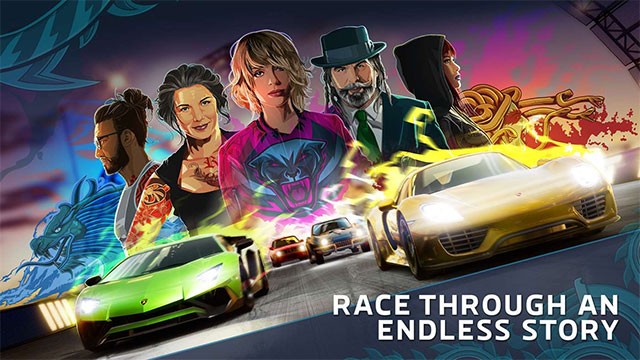 Chọn 1 trong các chế độ đua mà bạn yêu thích trong Forza Street