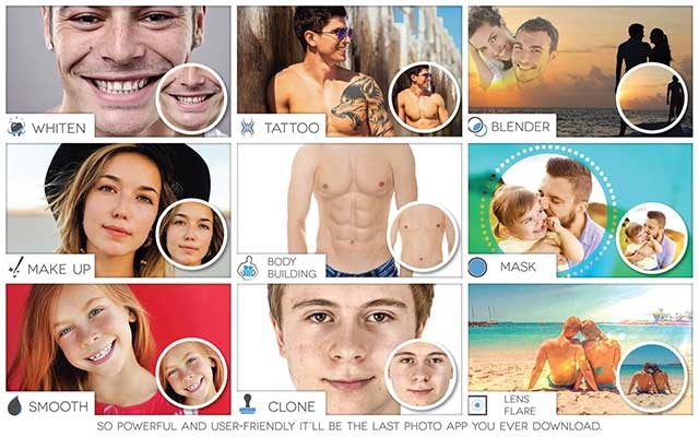 Fotogenic là app sửa ảnh đa năng, phù hợp cho tất cả mọi nhu cầu