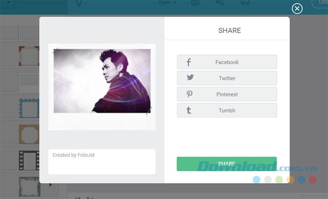 Chia sẻ ảnh nhanh