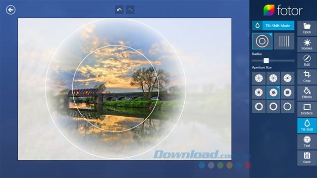 Fotor cho Windows 8