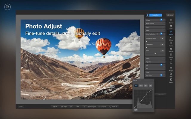 Fotor for Mac là ứng dụng sửa ảnh miễn phí và dễ sử dụng