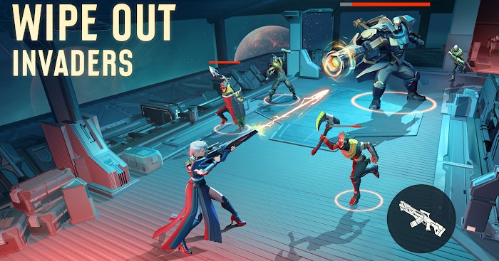 Tiêu diệt những kẻ xâm lược đến từ không gian trong game Foundation: Galactic Frontier